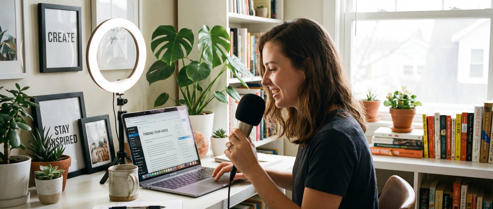 Creator at workspace