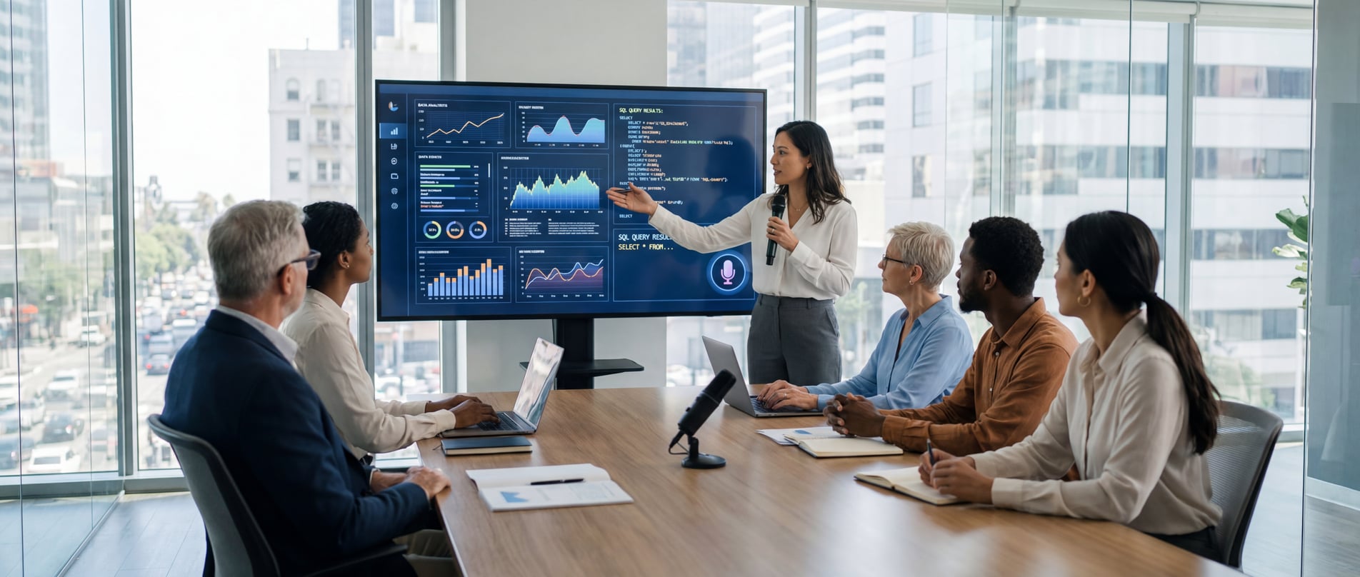 SEO professional using voice typing workflow