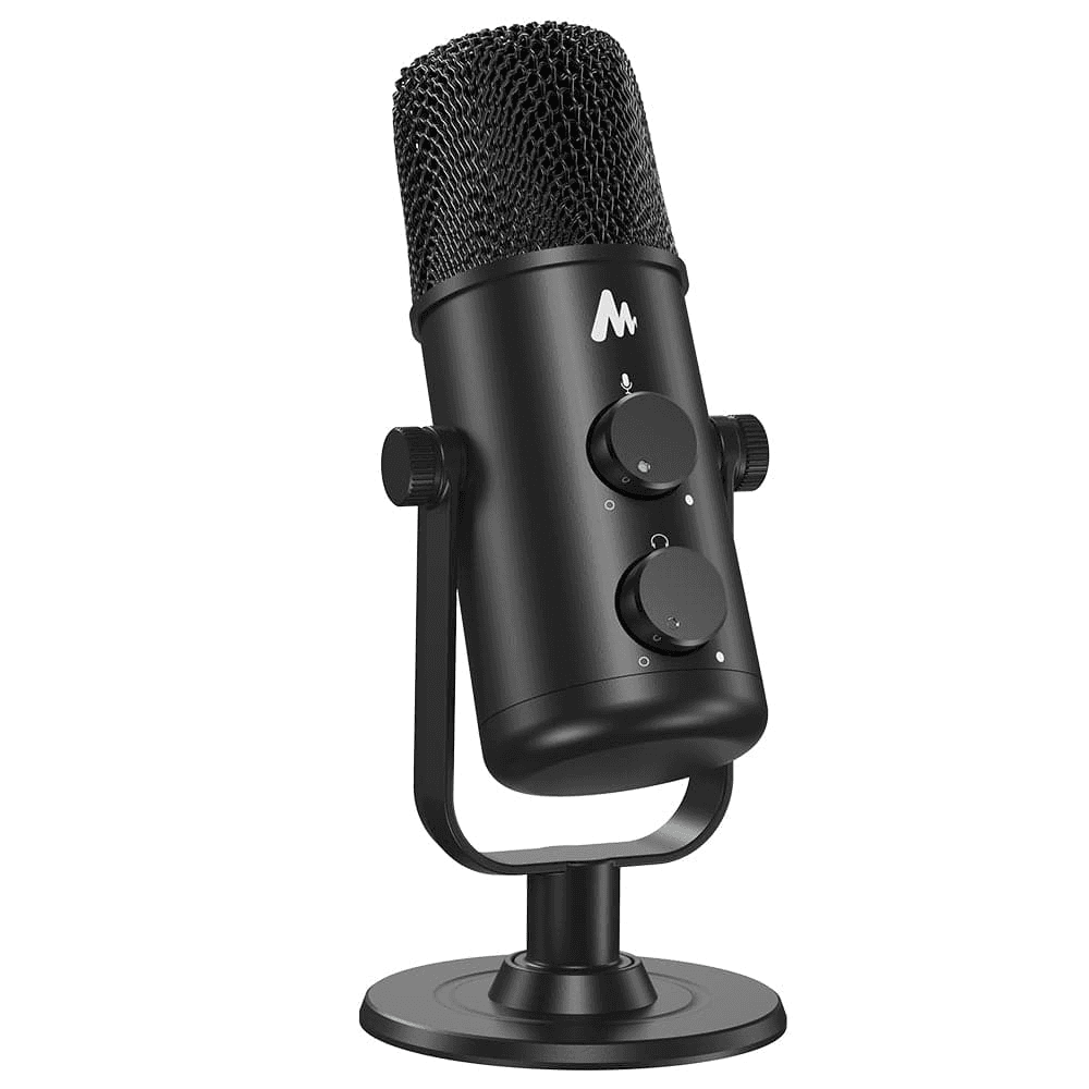 A USB microphone like this is perfect when your computer doesn't have a good built-in microphone